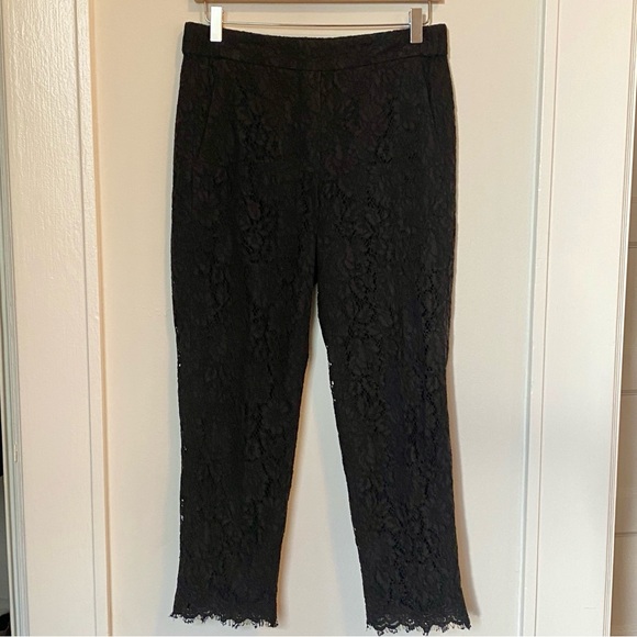 J. Crew Pants - Elegant Black Lace Pants--